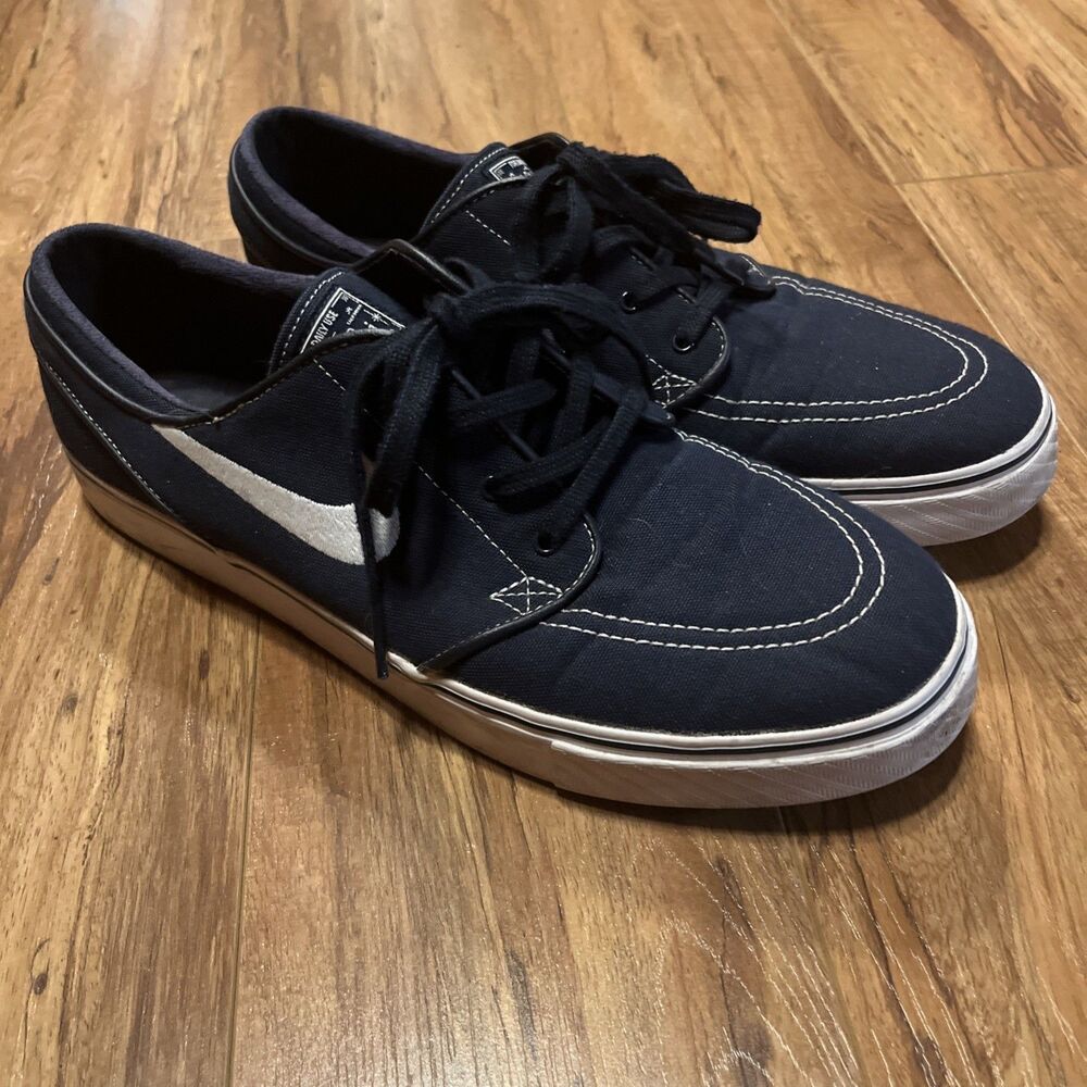 Nike Stefan Janoski Zoom Air Blue White Men's 12 615957-414 Skater Shoes Sneaker